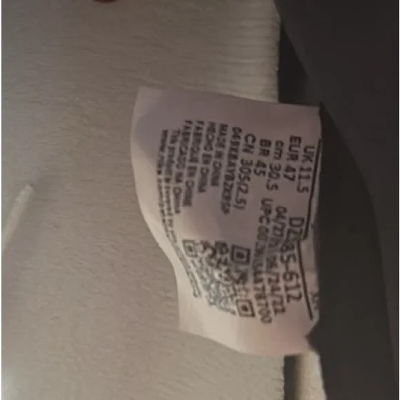 Size 12.5 lost and found new